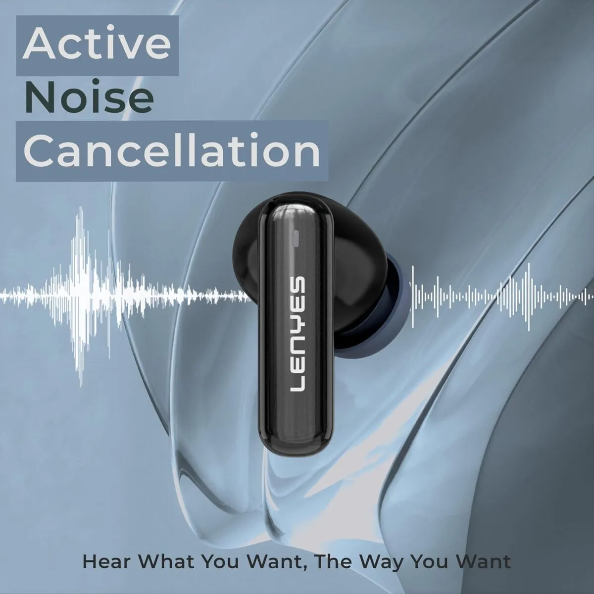 Lenyes Milano Wireless Earbuds ANC AIR 100 in Oman – Immersive Noise-Free Audio - Image 3