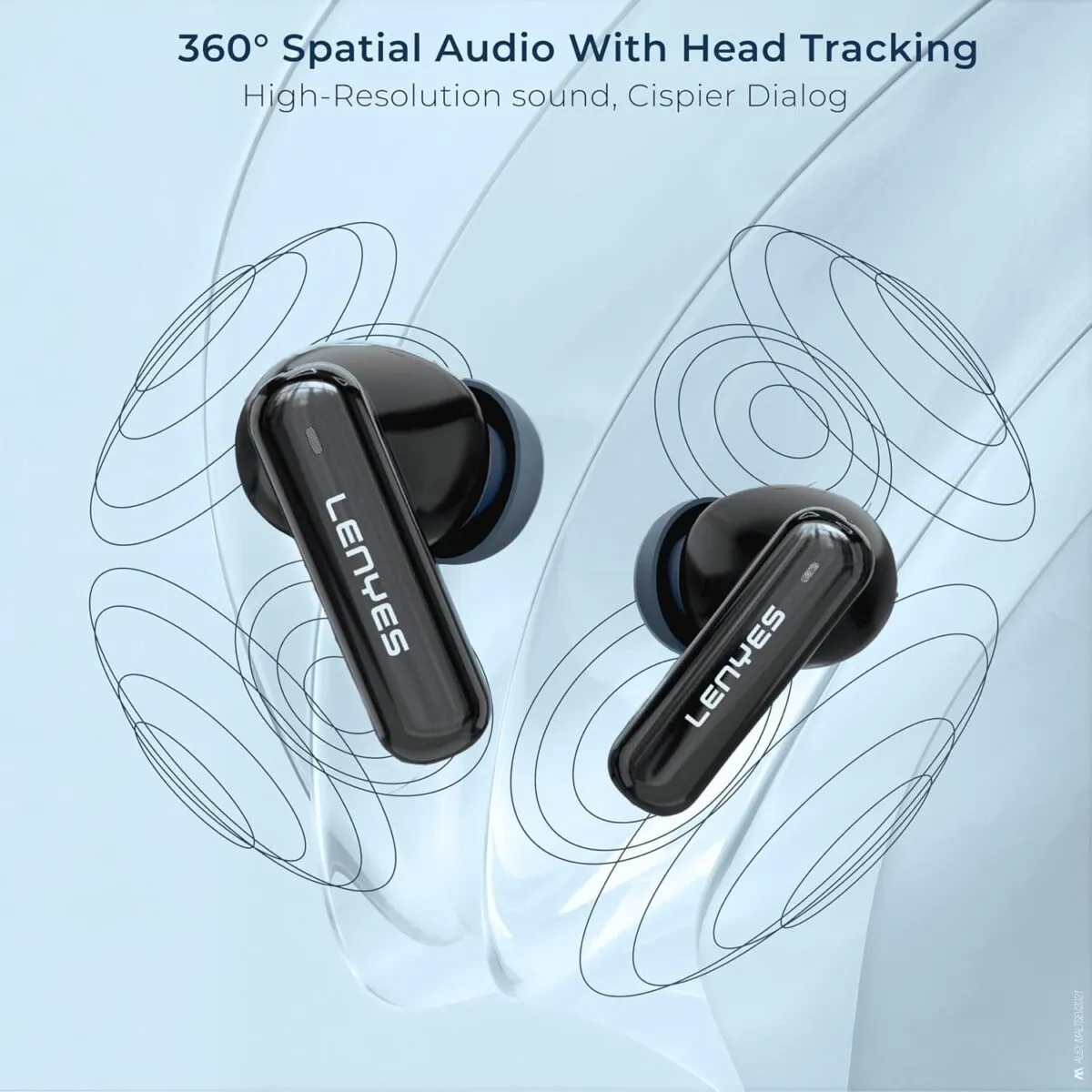 Lenyes Milano Wireless Earbuds ANC AIR 100 in Oman – Immersive Noise-Free Audio - Image 4