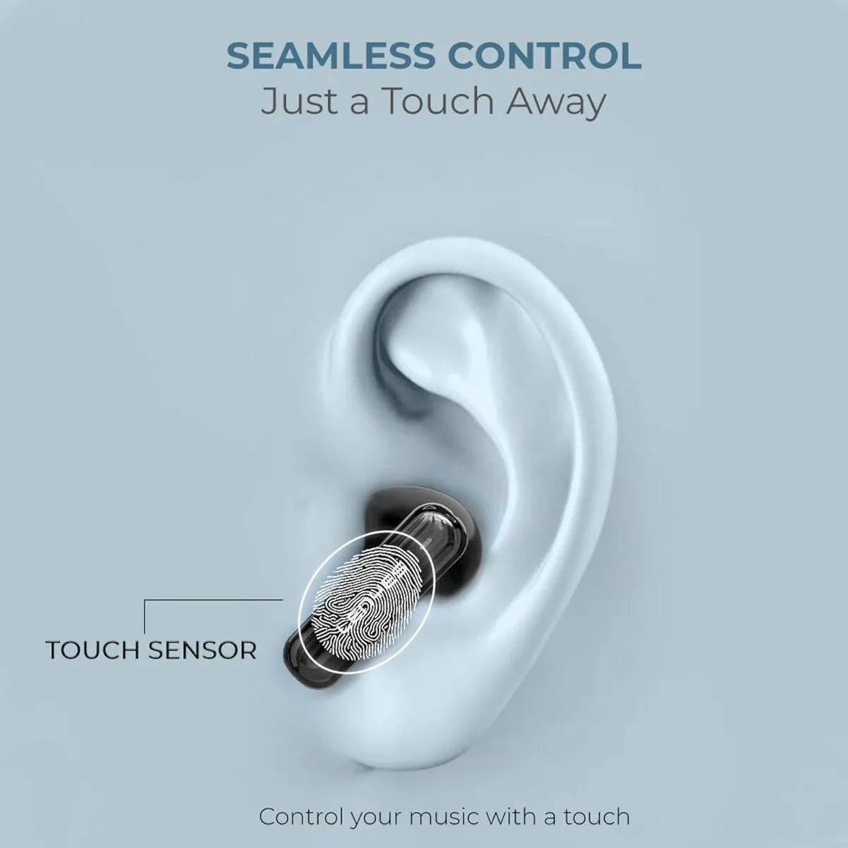 Lenyes Milano Wireless Earbuds ANC AIR 100 in Oman – Immersive Noise-Free Audio - Image 8