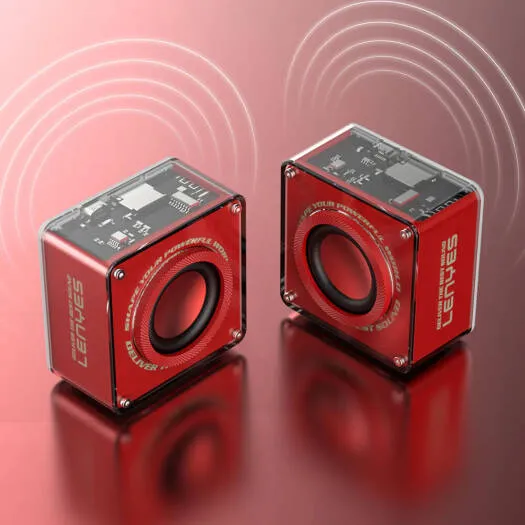 Lenyes Mini Bluetooth Wireless Speaker in Oman – Portable Powerful Stereo Sound - Image 4