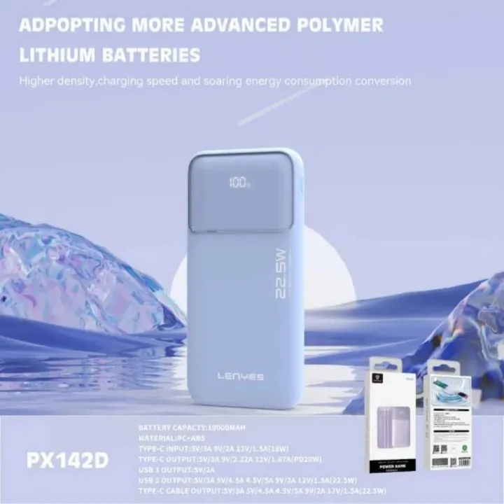 Lenyes Power Bank 10000mAh 22.5W in Oman – Fast Charging Portable Power - Image 5