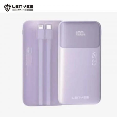 Lenyes Power Bank 10000mAh 22.5W in Oman Lenyes Power Bank 10000mAh 22.5W in Oman – Fast Charging Portable Power - Image 1