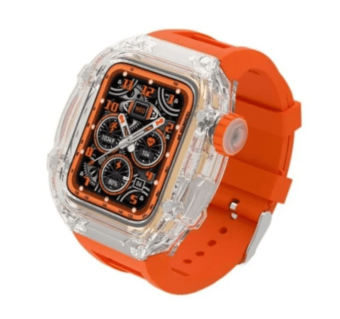 Lenyes Venus Transparent Watch 2 in 1 in Oman Lenyes Venus Transparent Watch 2 in 1 in Oman – Stylish Smartwatch Combo - Image 1