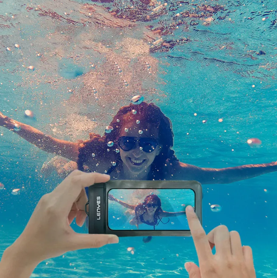 Lenyes Waterproof Phone Pouch in Oman – Secure Protection for Every Adventure - Image 6