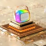 Lenyes Wireless Dazzling Speaker in Oman – Powerful Sound with Dynamic LED Lights - Image 3