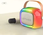 Lenyes Wireless Dazzling Speaker in Oman – Powerful Sound with Dynamic LED Lights - Image 4