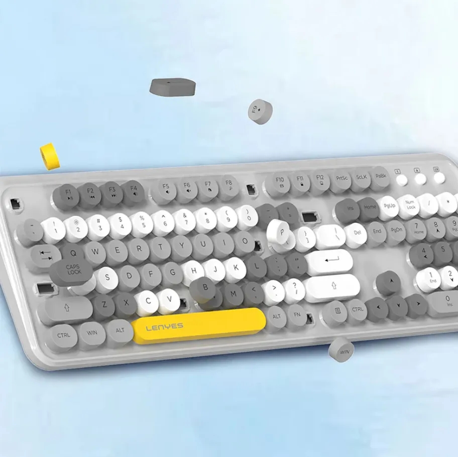 Lenyes Wireless Keyboard + Mouse Combo in Oman – Comfortable and Reliable Productivity - Image 5
