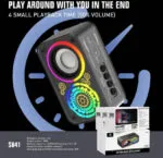 Lenyes Wireless RGB Speaker 10W in Oman – Powerful Sound with Vibrant Lighting - Image 5