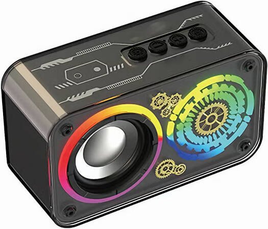 Lenyes Wireless RGB Speaker 10W in Oman Lenyes Wireless RGB Speaker 10W in Oman – Powerful Sound with Vibrant Lighting - Image 1
