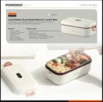 PORODO LunchMate Dual Mode Electric Lunch Box in Oman – Portable Food Warmer - Image 3