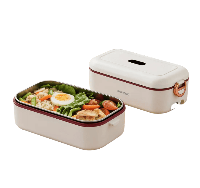 PORODO LunchMate Dual Mode Electric Lunch Box in Oman PORODO LunchMate Dual Mode Electric Lunch Box in Oman – Portable Food Warmer - Image 1