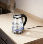 PORODO PYRO ELECTRIC GLASS KETTLE in Oman – Fast Boiling Premium Glass Design - Image 3