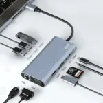Pawa 10 in 1 USB Hub with 4K HDTV & VGA in Oman – Ultimate Connectivity Solution - Image 2