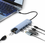 Pawa 5 in 1 USB C with 4K HDMI in Oman – Multiport Connectivity Hub - Image 2