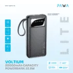 Pawa Lite Voltium 20000mAh 22.5W Powerbank in Oman – High-Capacity Fast Charging - Image 2