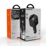 Porodo Apolo Multi Port Car Charger Built In USB C Cable PD R34 in Oman – Fast Multi-Device Charging - Image 5