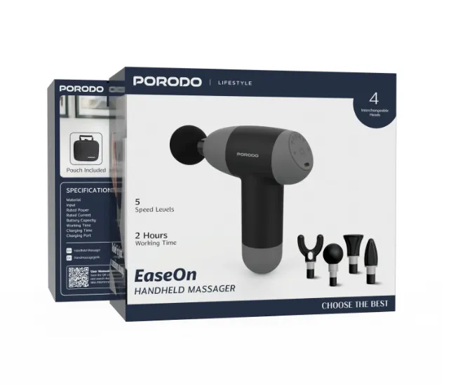 Porodo Easeon Handheld Massager in Oman – Deep Tissue Relaxation Anytime - Image 4