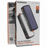 Porodo Solar Powered 20000mAh in Oman – High-Capacity Portable Charging Solution - Image 4