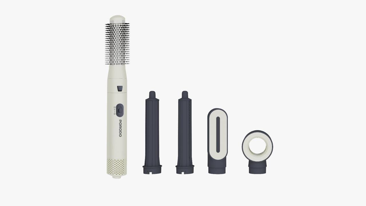 Porodo Tulip 5-In-1 Multi-Function Hair Styler in Oman Porodo Tulip 5-In-1 Multi-Function Hair Styler in Oman – Salon-Quality Styling - Image 1