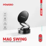 Powero+ Mag Swing MagSafe Magnetic Bracket in Oman – Secure Adjustable Phone Holder - Image 2