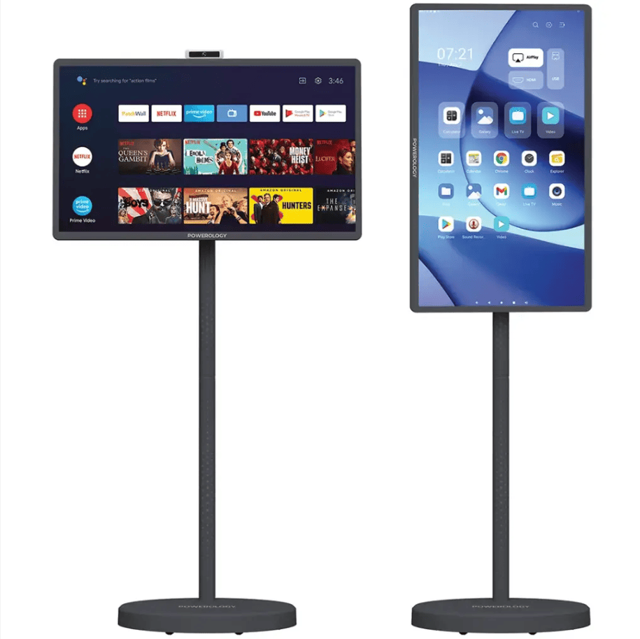Powerology BAND 32 Portable Smart Monitor in Oman Powerology BAND 32 Portable Smart Monitor in Oman – Immersive 32-Inch Smart Display - Image 1