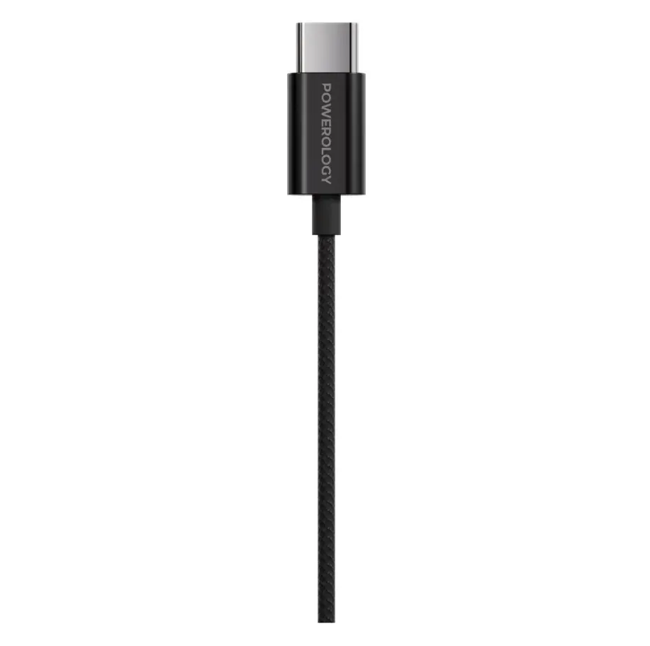 Powerology Voro Earhook USB-C Wired Earphone in Oman – Clear Stereo Sound - Image 4