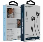 Powerology Voro Earhook USB-C Wired Earphone in Oman – Clear Stereo Sound - Image 5