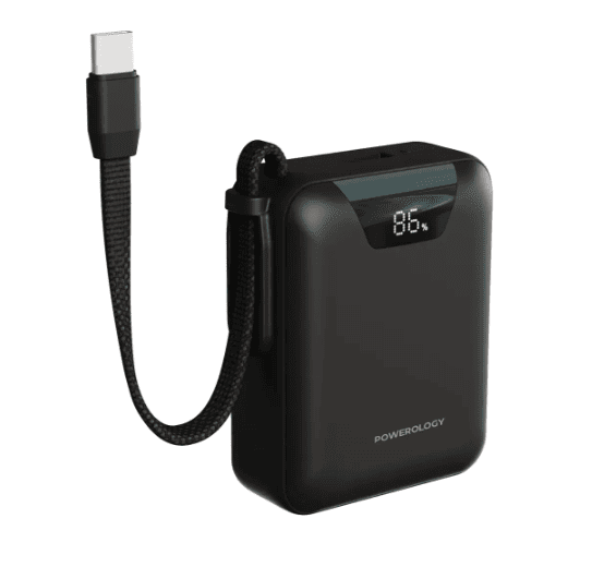 Powerology York 10000mAh Power Bank in Oman Powerology York 10000mAh Power Bank in Oman – Compact Fast Charging Backup - Image 1