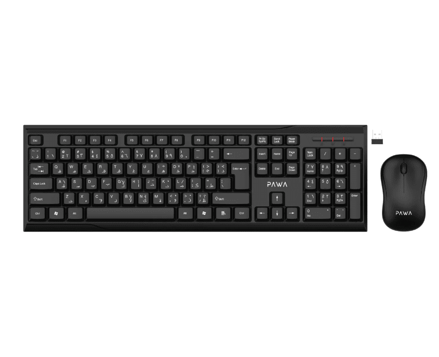 Pawa 2.4Ghz Wireless Keyboard & Mouse Combo in Oman – Reliable Wireless Productivity Pawa 2.4Ghz Wireless Keyboard & Mouse Combo in Oman – Reliable Wireless Productivity - Image 1