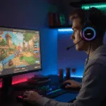 Pawa Vanguard Glare Wired Gaming Headphone 3.5MM + USB in Oman – Immersive Gaming Audio - Image 4