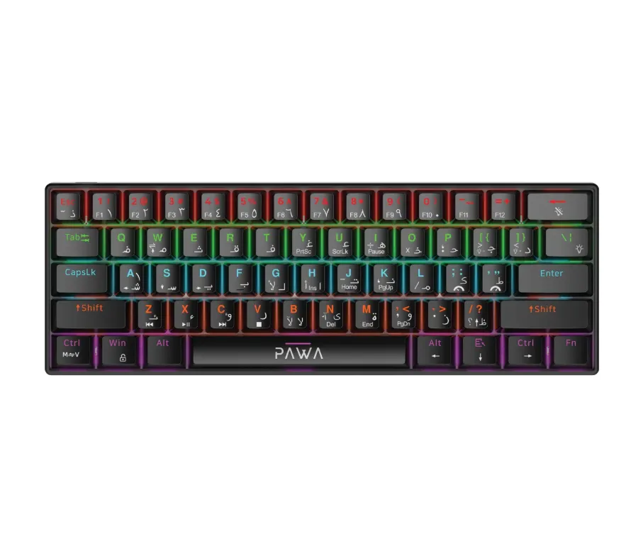 Pawa Vanguard Gaming Series Professional Mechanical Wired Keyboard in Oman – Precision Gaming Performance - Image 3