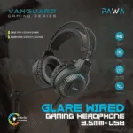 Pawa Vanguard Glare Wired Gaming Headphone 3.5MM + USB in Oman – Immersive Gaming Audio - Image 5