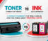 Toner vs ink cartridge printing cost comparison in Oman by Sky Gadgets