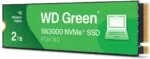 WD Green 2TB NVMe SSD M.2 2280 SN3000 in Oman – Fast High-Capacity Storage Upgrade - Image 2