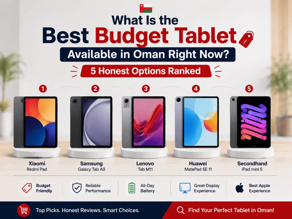 Best budget tablets in Oman 5 options ranked by Sky Gadgets