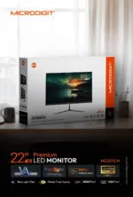 Microdigit 22 inch VA LED Monitor in Oman at Sky Gadgets