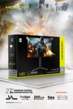 Microdigit Raider MRS2710GMC 27 inch curved gaming monitor in Oman at Sky Gadgets