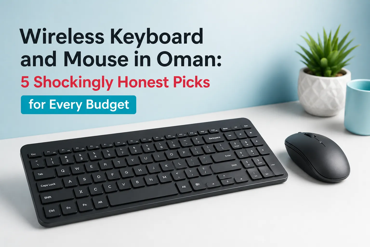 Wireless keyboard and mouse in Oman 5 honest picks by Sky Gadgets