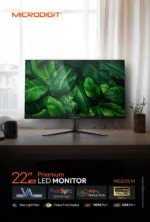 Microdigit 22 inch VA LED Monitor in Oman at Sky Gadgets
