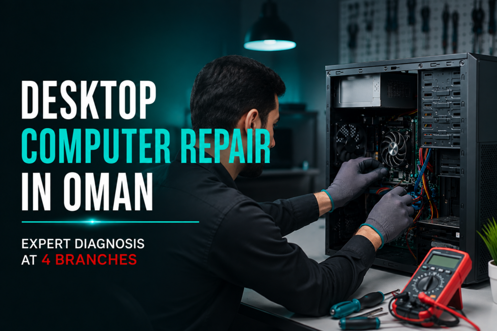 Desktop computer repair and expert diagnosis service in Oman