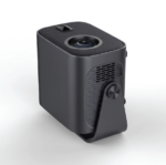 PAWA Lumen Mini Size Projector projecting a 150 inch screen