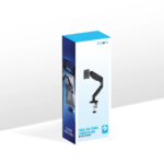 Pawa Single Gas Spring Computer ARM CAST in Oman – Flexible Monitor Mount Solution in use