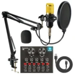 BM800 Mic with V8 sound card box in Oman