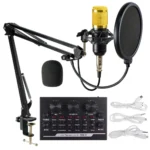 BM800 Mic with V8S sound card box Upgraded in Oman