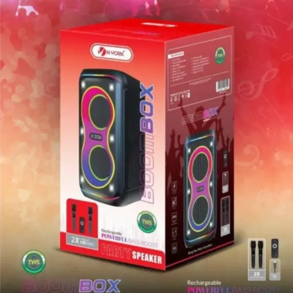 boomsBox LED Speaker IPx6 in Oman boomsBox LED Speaker IPx6 in Oman