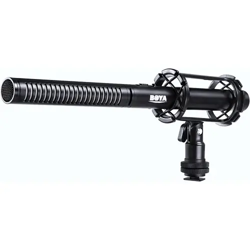 Boya BY PVM1000 Condenser Shotgun Mic in Oman Boya BY PVM1000 Condenser Shotgun Mic in Oman
