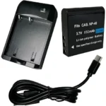 Battery and charger set for Casio NP-40 in Oman at Sky Gadgets