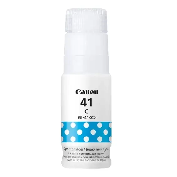 Canon GI-41 Cyan refill ink bottle for ink tank printers Canon GI-41 cyan ink bottle in Oman at Sky Gadgets