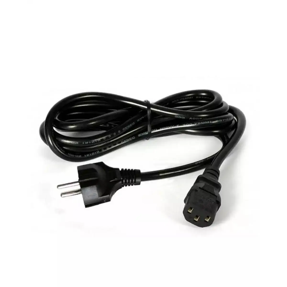 Desktop Power Cable 1x2 in Oman IEC C13 power cable in Oman at Sky Gadgets