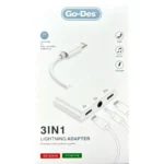 Go-des Godes 3IN1 Lightning ADAPTER GD-uc018 in Oman